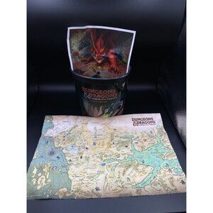 Dungeons & Dragons Movie Theater Popcorn Bucket & Map Honor Among Thieves 2023